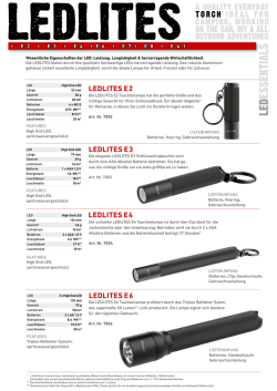 ledlites e2 ledlites e3 ledlites e4 ledlites e6