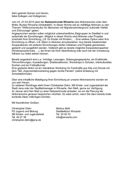 Infoschreiben als PDF - fachberatung