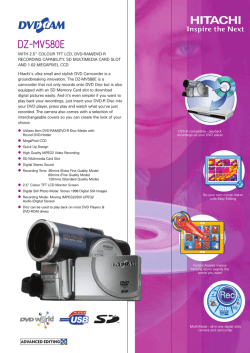 Herunterladen - Hitachi Digital Media