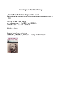 Die unerforschte Welt der Berge und des Eises