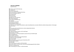 Einheitlicher Aktenplan, Stand: 1.5.2015 (PDF, 0,3