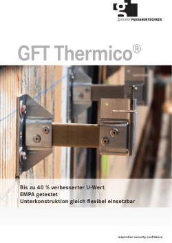 GFT Thermico - Gasser Fassadentechnik AG