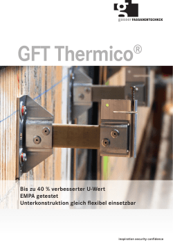 GFT Thermico - Gasser Fassadentechnik AG