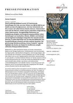Human Footprint - one earth kids