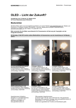 "OLED - Licht der Zukunft" zum (PDF