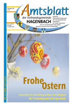 14/2015 - Stadt Hagenbach