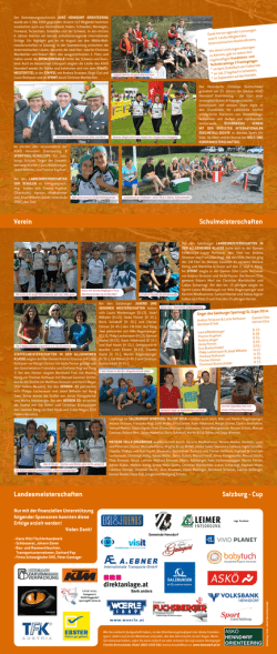 Jahresr&uuml;ckblick 2014