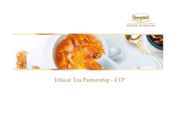 ETP - Ethical Tea Partnership (Signatur