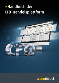 Handbuch der CFD-Handelsplattform
