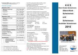 KKS-Flyer 2015 - DLRG Rheinland