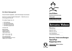Ein St&uuml;ck Geborgenheit - Ubstadt
