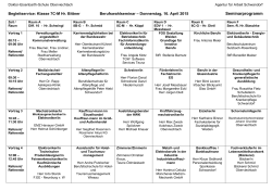 Doktor-Eisenbarth-Mittelschule Oberviechtach Berufswahlseminar