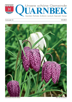 als PDF herunterladen - Unsere schöne Gemeinde Quarnbek