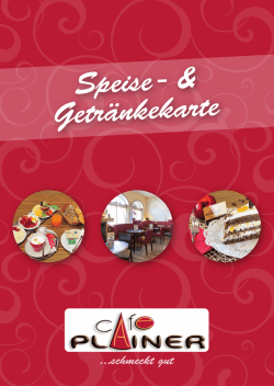 aktuelle Speisekarte als PDF