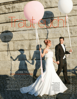 EIN TAG OHNE TAUBEN - Freakin` Fine Weddings