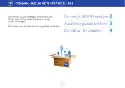 Domain bei STRATO k&uuml;ndigen 2