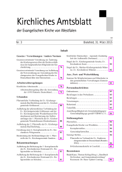 2015/03 S. 77 - Übersicht - Kirchenrecht Online