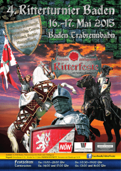 Festzeiten: Sa.: 11:00&mdash;21:00 Uhr So.: 10:30&mdash;19