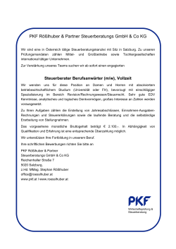 PKF Rößlhuber & Partner Steuerberatungs GmbH