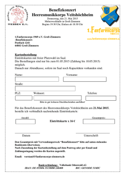 Benefizkonzert Heeresmusikkorps Veitshöchheim