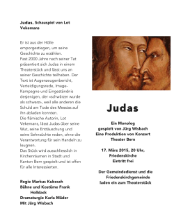 2015 HV Judas Schauspiel von Lot Vekemans2