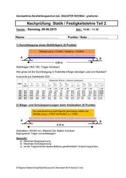 Nachklausur - Goepf Bettschen