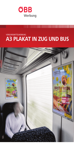 OEBB_Werbung_A3 Plakate in Zug und Bus - ÖBB