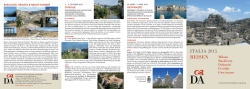 italienreisen 2015 - societ&agrave; dante alighieri salzburg