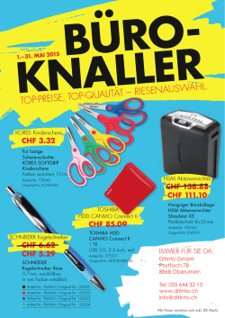B&uuml;ro Knaller - Tinten, Toner, alles f&uuml;r`s B&uuml;ro Top Service, Top Produkte
