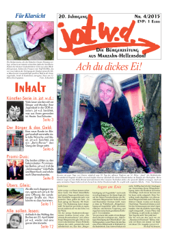 Ausgabe 4-2015