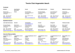 Kontakte - TC Angenstein