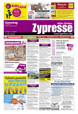 ACHTUNG! - Zypresse