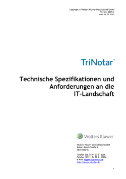 IT-Voraussetzungen