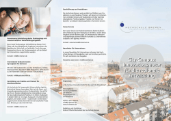 City-Campus - Hochschule Bremen