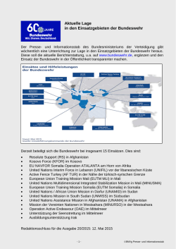 Unterrichtung der &Ouml;ffentlichkeit Nr. 20/15 ( PDF , 307