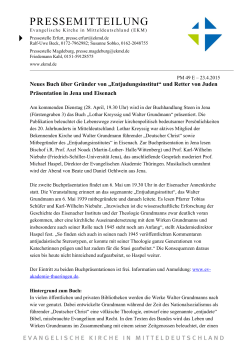 PDF-Datei zum - Evangelische Akademie Thüringen