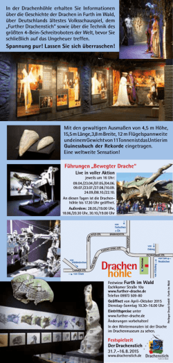 Drachenh&ouml;hle 2015 - Bayerischer-Wald