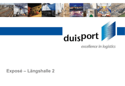 Halle A - Duisburger Hafen AG