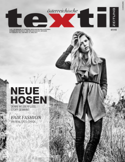 NEUE hosEN - Textilzeitung