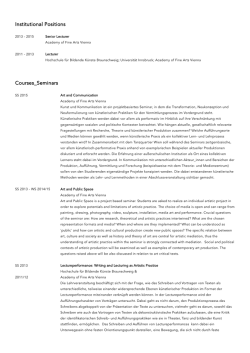 Institutional Positions Courses_Seminars