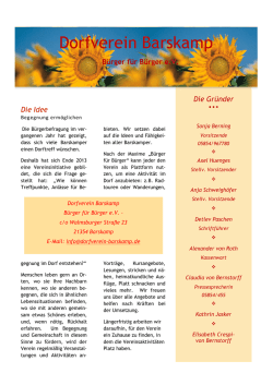 Dorfverein Barskamp