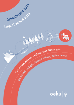 Jahresbericht 14