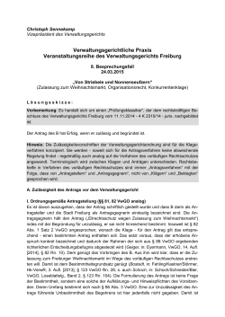 L&ouml;sung Fall 8