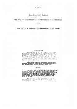 Dr.-Ing. Karl Felkel - Bundesanstalt f&uuml;r Wasserbau