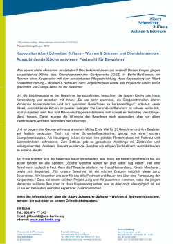 PDF, 490 KB - Albert Schweitzer Stiftung – Wohnen & Betreuen