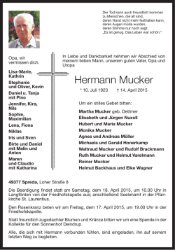 Hermann Mucker - ov