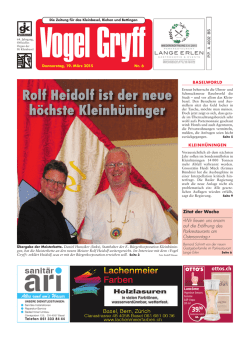 Rolf Heidolf ist der neue h&ouml;chste Kleinh&uuml;ninger