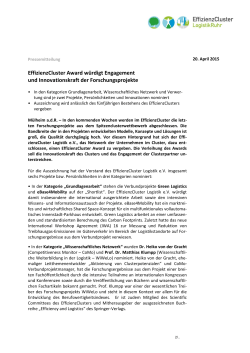 PDF - EffizienzCluster LogistikRuhr