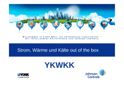 YKWKK - Strom, Wärme und Kälte out of the box