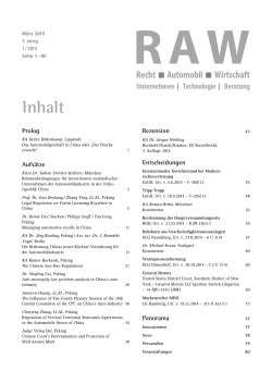 01/2015 - ruw.de - Fachmedien Recht und Wirtschaft